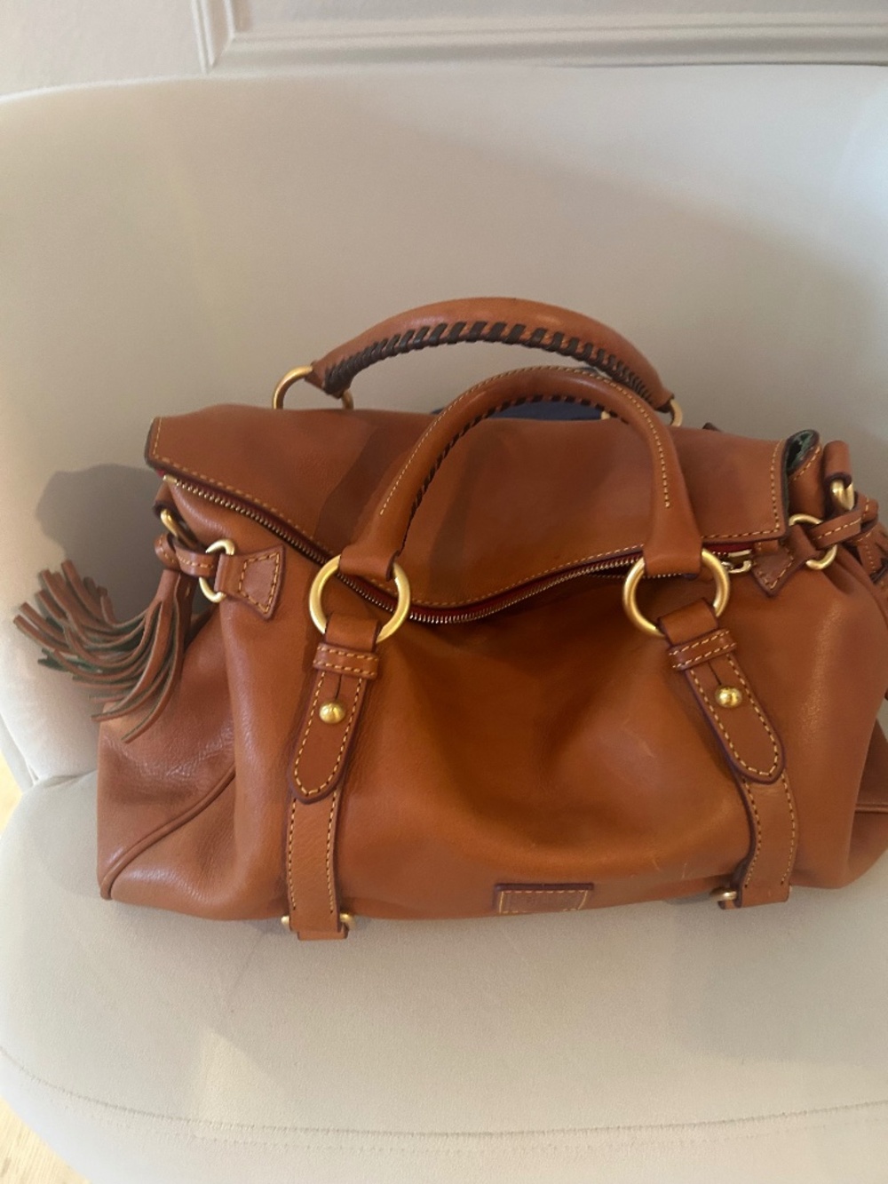 Dooney & Bourke large satchel handbag